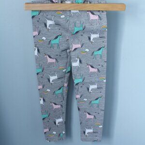 Carter's Size 4 Rainbow Unicorns Leggings